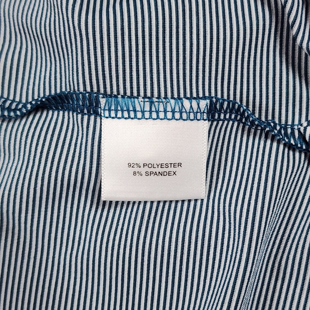 Peter Millar Polo Shirt Mens Large Striped Summer Comfort Golf Top Excellent - Picture 8 of 12